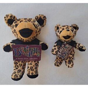 Delilah Bear Grateful Dead Plush Doll Lil Del Music Concert Tour Gift Beanie NWT